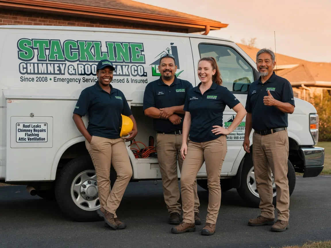 Chimney flashing repair company in Gravette, AR